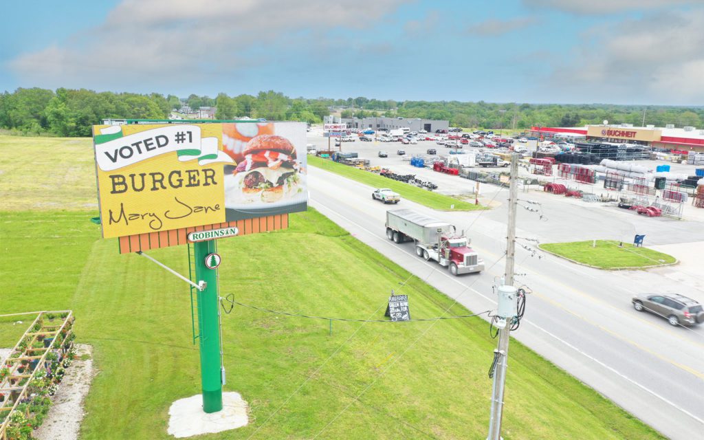 Perryville, Missouri digital billboard left hand read