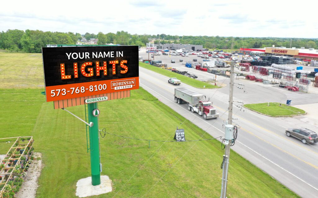 Perryville, Missouri digital billboard left hand read