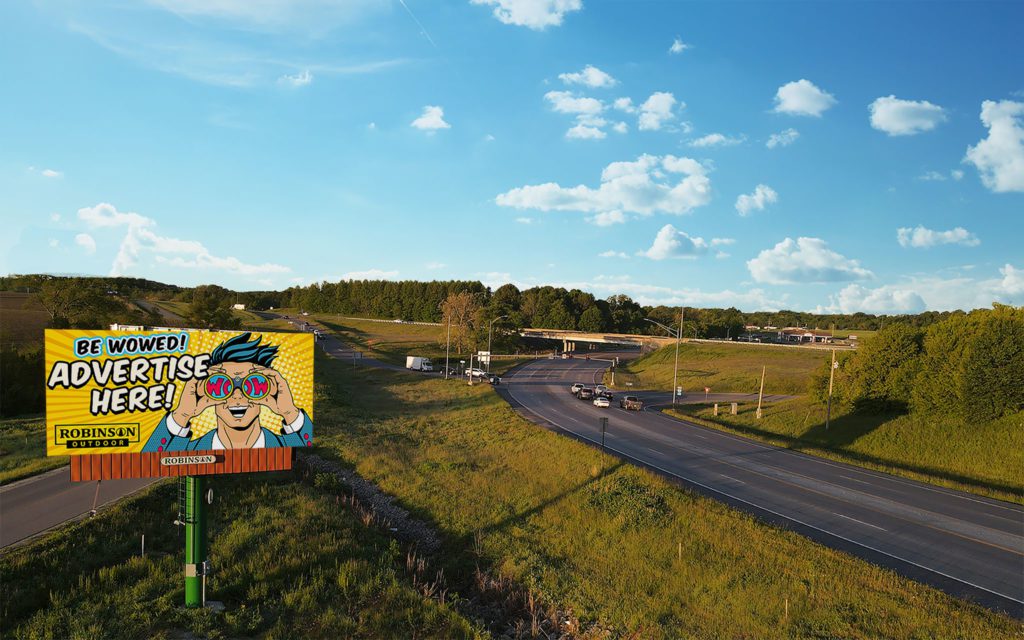Fruitland, Missouri digital billboard left hand read