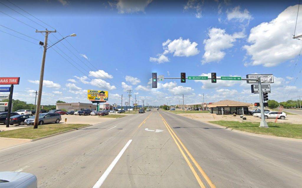 Picture of Keokuk, Iowa Left Hand Read