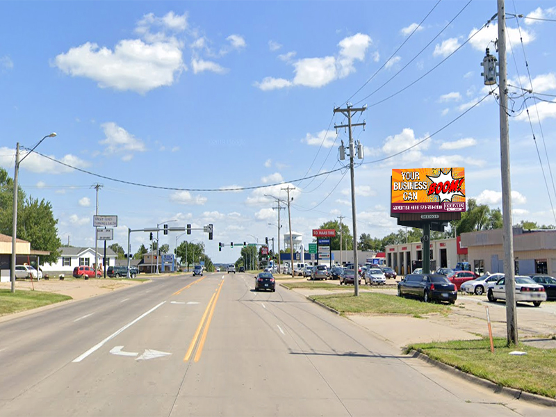 Picture of Keokuk, Iowa Right Hand Read