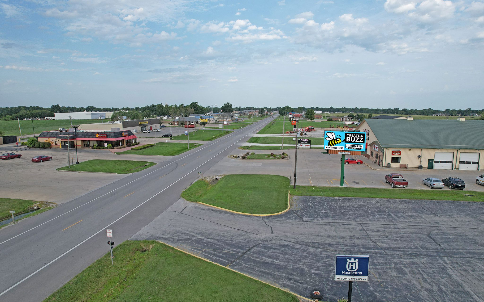 Picture of Monroe City, Missouri Right Hand Read