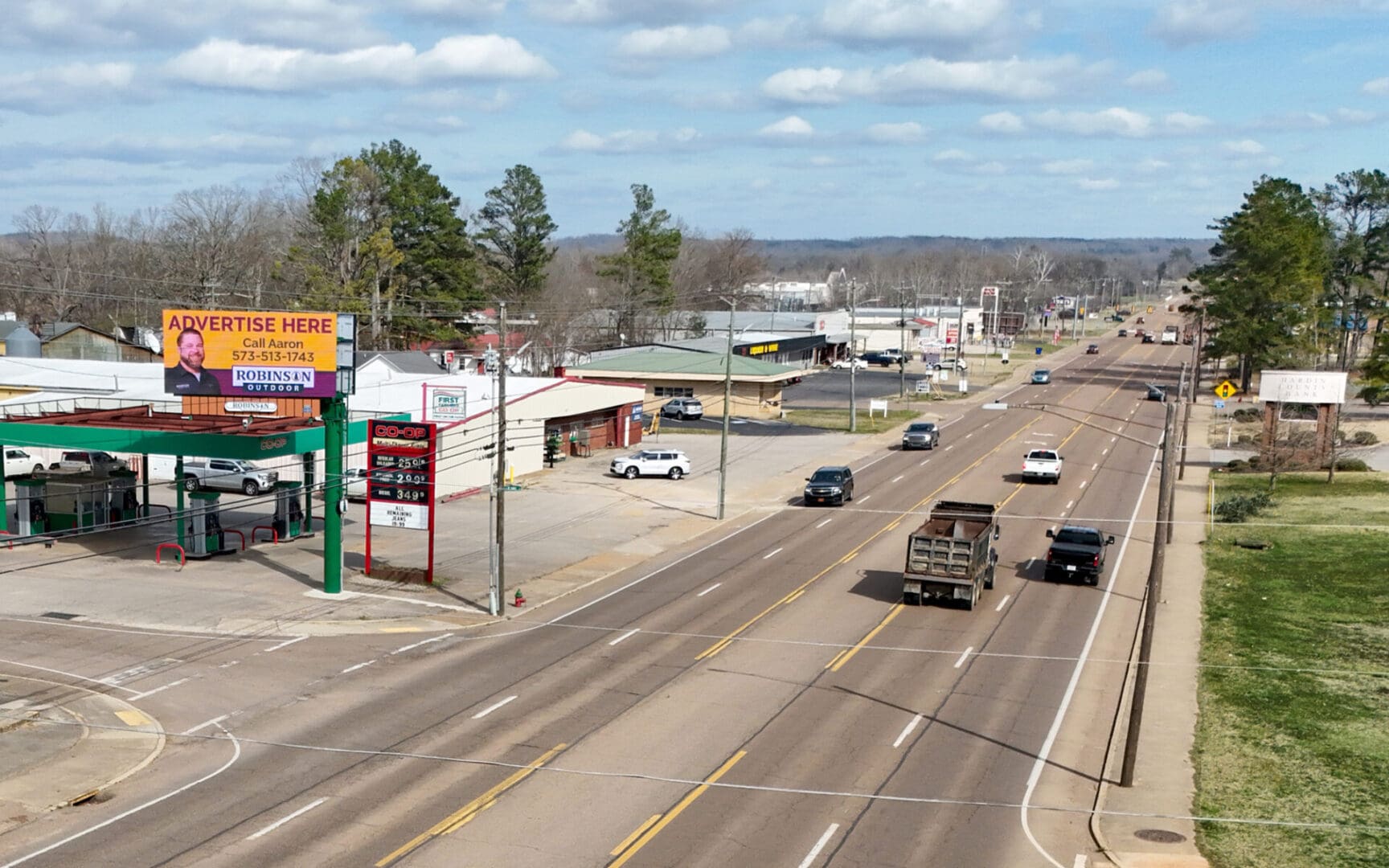 OOH billboard advertising in Savannah, TN