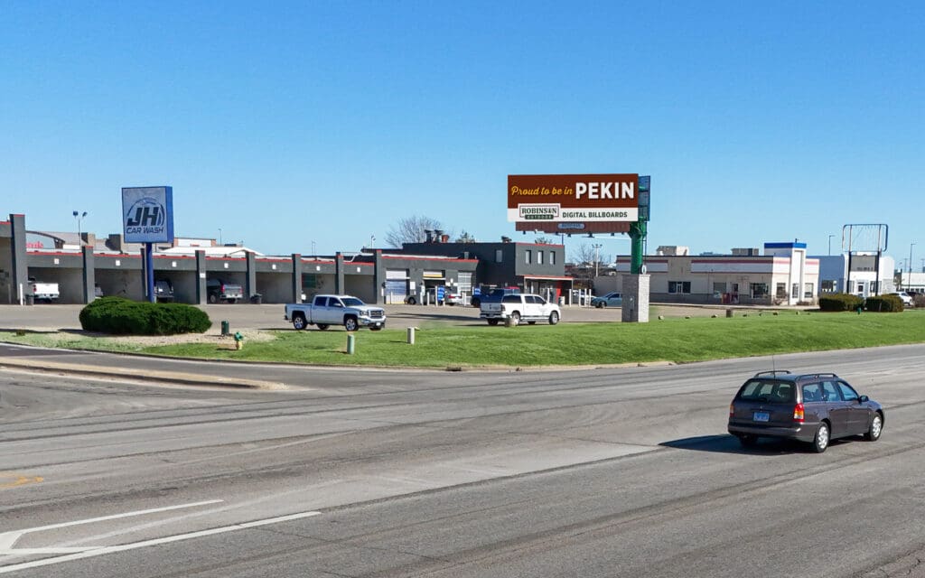 OOH billboard advertising in Pekin, Illinois