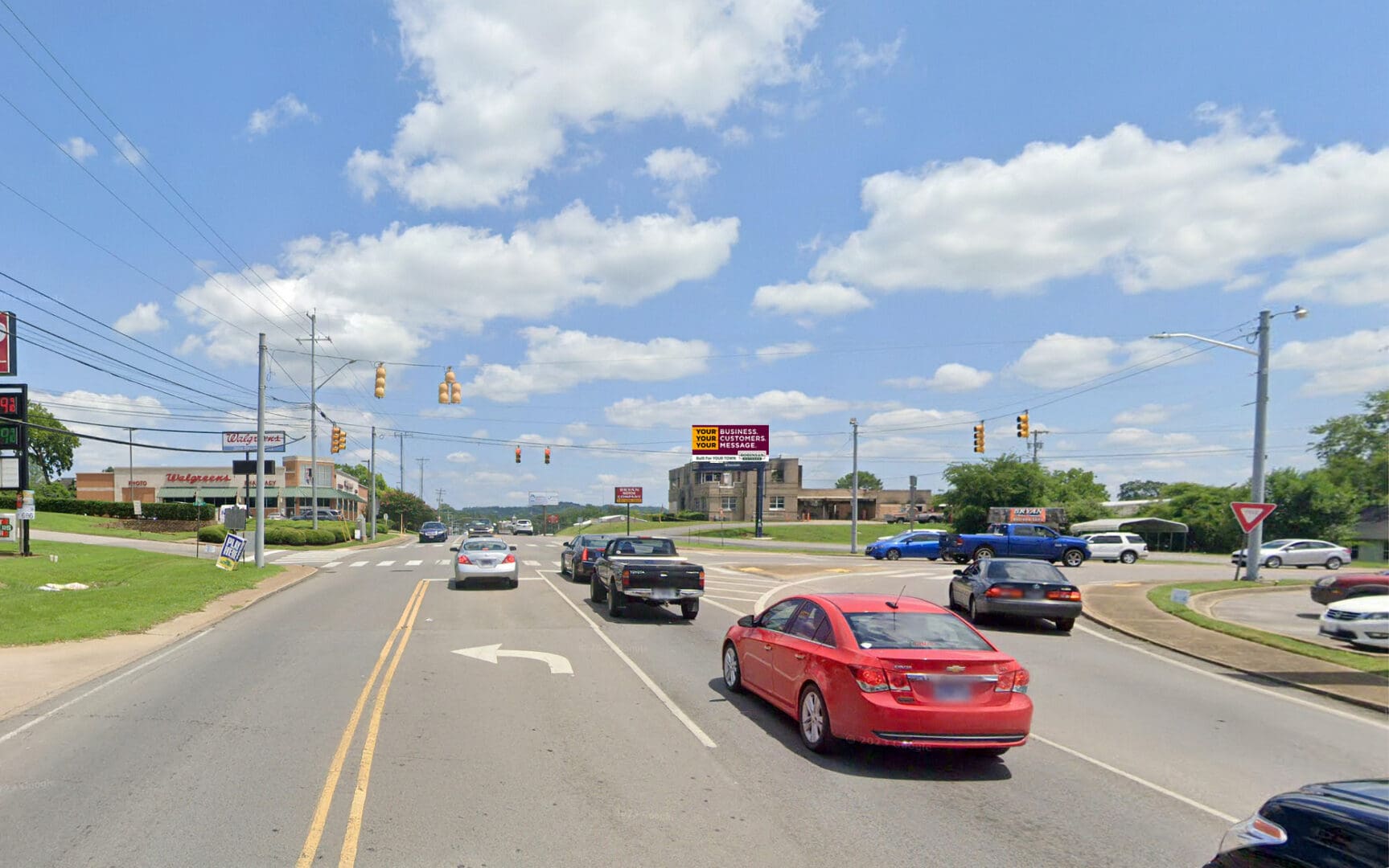 OOH billboard advertising in Pulaski, Tennessee
